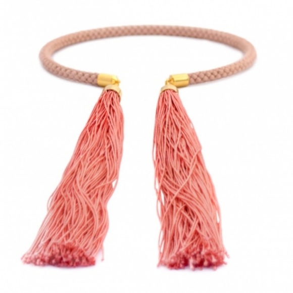 ✨3 for $20 sale✨Desert Sun Statement Tassel Choker - Picture 2 of 3